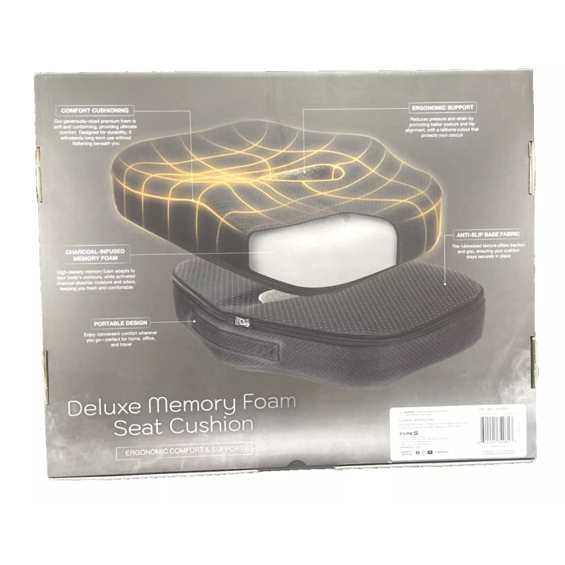 Carex Deluxe Memory Foam Seat Cushion - NEW OEM