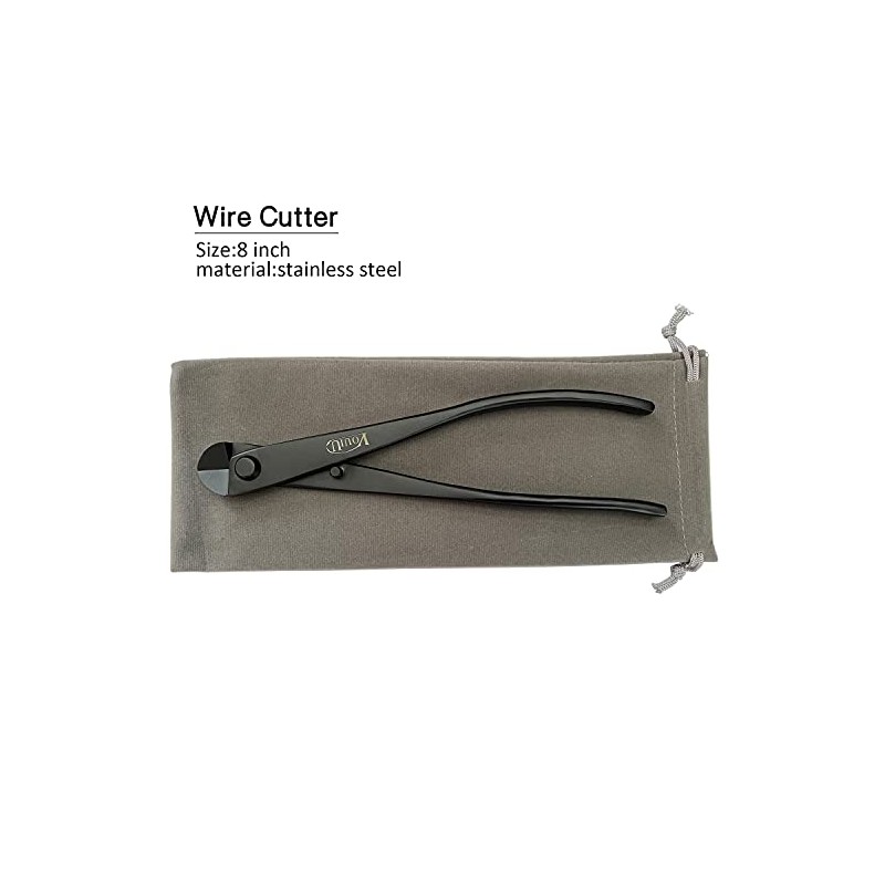 vouiu 8inch Wire Cutter Bonsai Tools Black