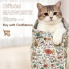 maiwoste 27.6" Large Cat Grooming Wrap – Anti-Escape Cat Wrap