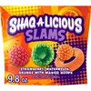 SHAQ-A-LICIOUS SLAMS Assorted Fruit Flavored Chewy, Candy Bag, 9.8 oz