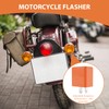 Wonvify 2 Pin Motorcycle LED Flasher Relay 12V Adjustable Relay