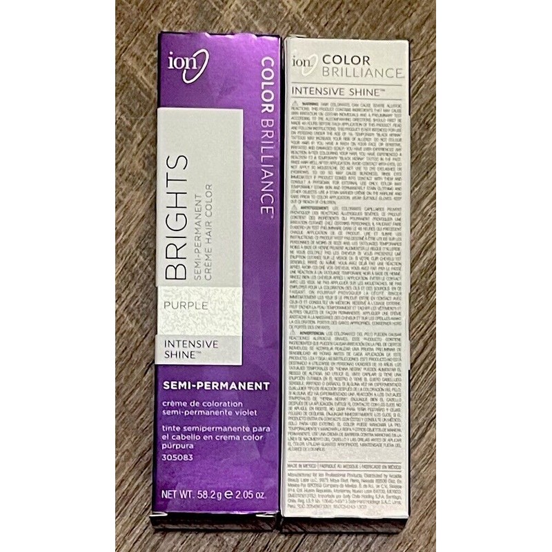 Ion Permanent Brights 2.05oz Semi-Permanent Intensive Shine Creme Hair Color