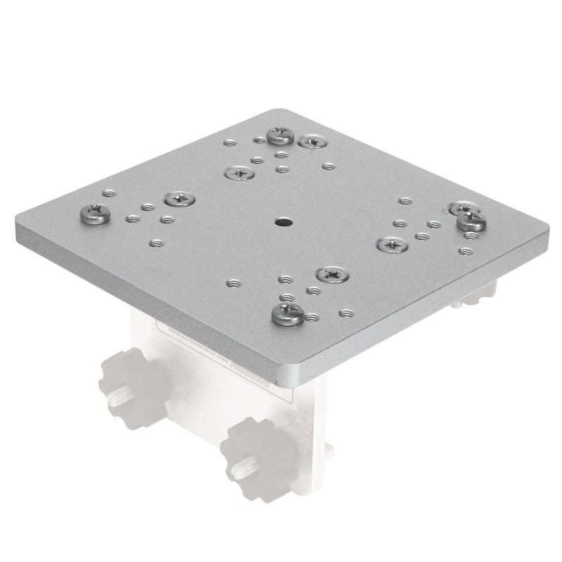 Extreme Max 3005.4408 Downrigger Mounting Plate for Use with Track
