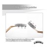 Magnetic False Eyelashes, Classic Style, With Clip
