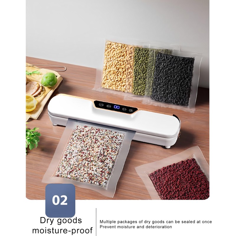 WDEC Automatic Vacuum Sealing Machine, Intelligent Display Screen Vacuum Sealing
