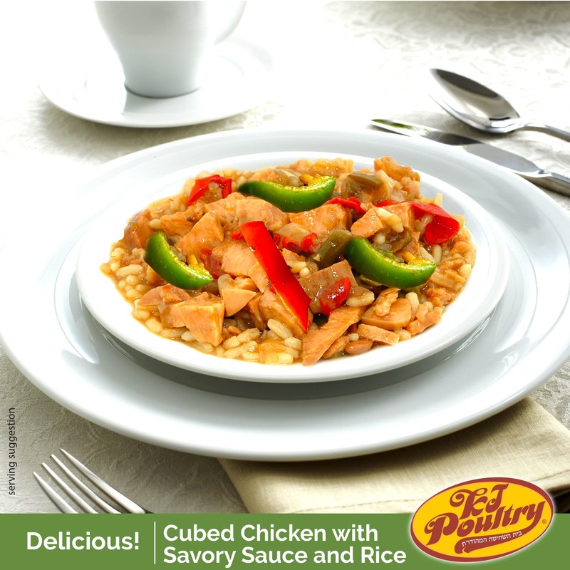 KJ Poultry Kosher Ready Meals - Chicken Chow Mein, MRE