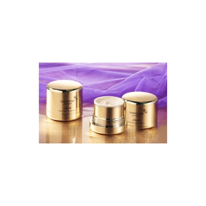 Saimdan Premium Triple Powerlift Cream, Rich, 2.8 oz (80 g),