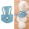 Pet Vest Harness Leash Adjustable Button Design Dog Harness and