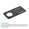 sourcing map Motor Bracket Motor Mounting Holder 132x65mm Black for