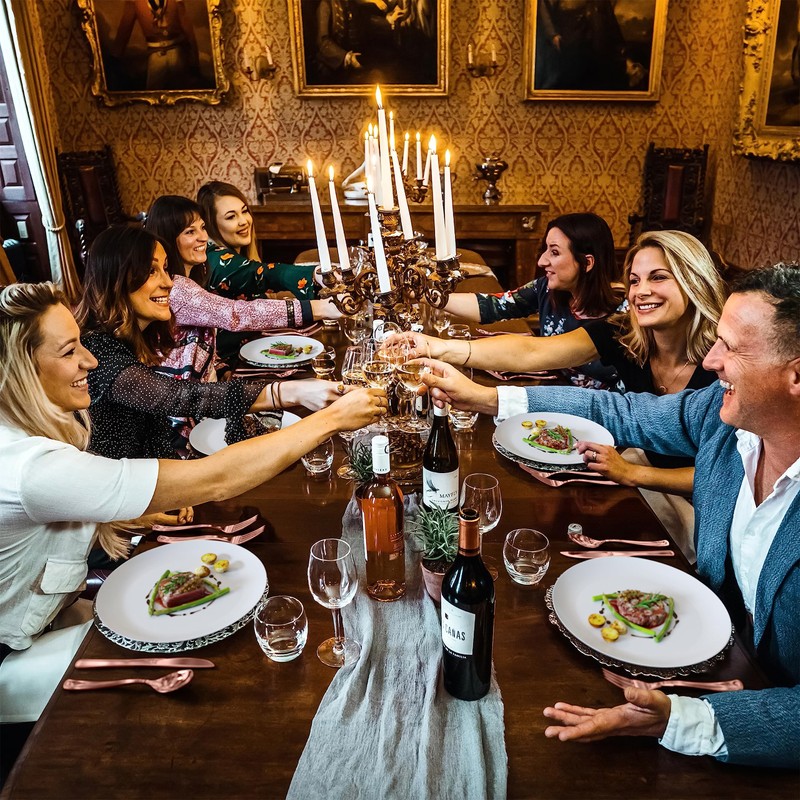 160 Disposable Plastic Rose Gold Teaspoons