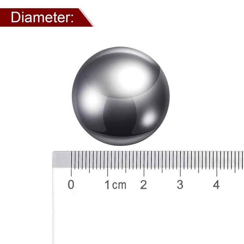sourcing map 2 x Precision Balls 27 mm Diameter G10