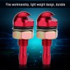 Windshield Washer Nozzle 2pcs Universal Aluminum Alloy Car Front Sprayer