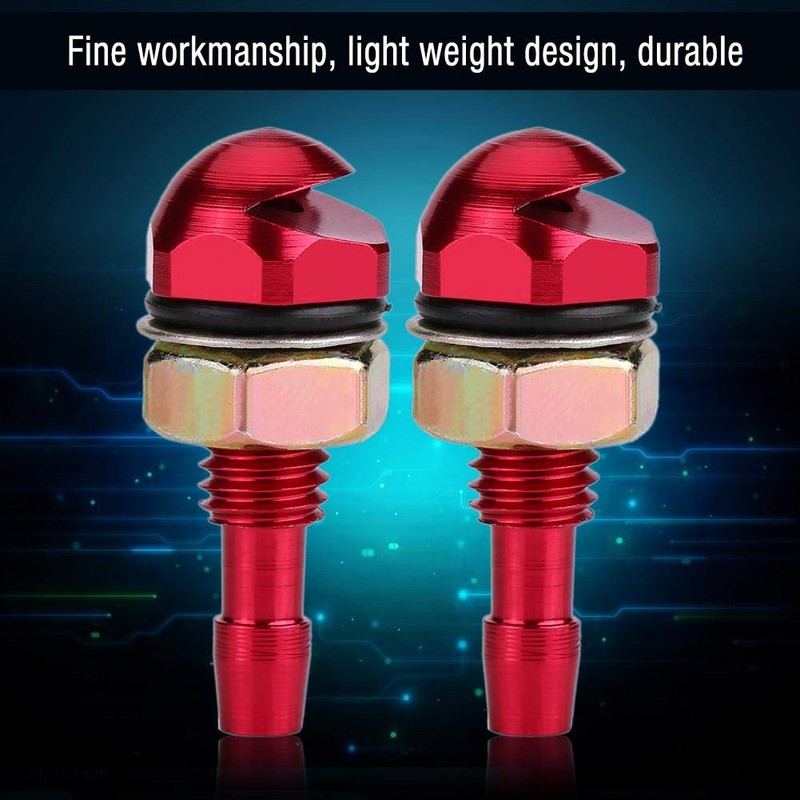 Windshield Washer Nozzle 2pcs Universal Aluminum Alloy Car Front Sprayer