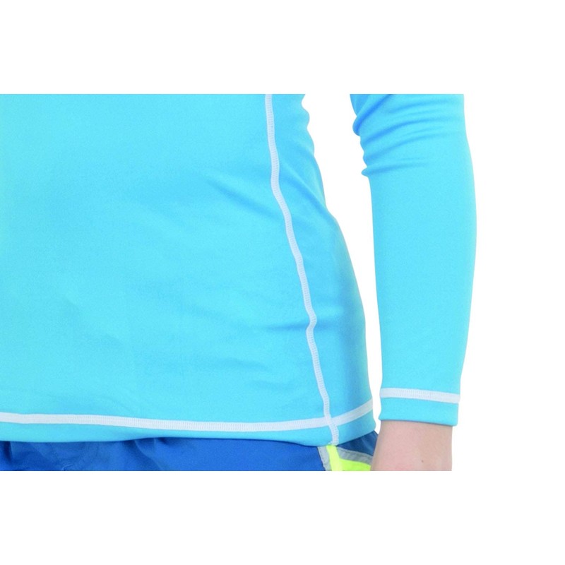 SEAC Boy's Rash Guard T Light Blue, Long Sleeve, Sun