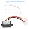 MPPT Solar Controller Protective Control Panel Switch Battery Charging Supplies