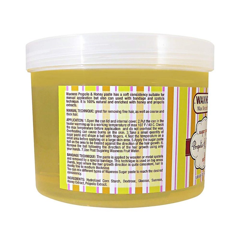Waxness All Natural Soft Sugar Paste for Manual Application and