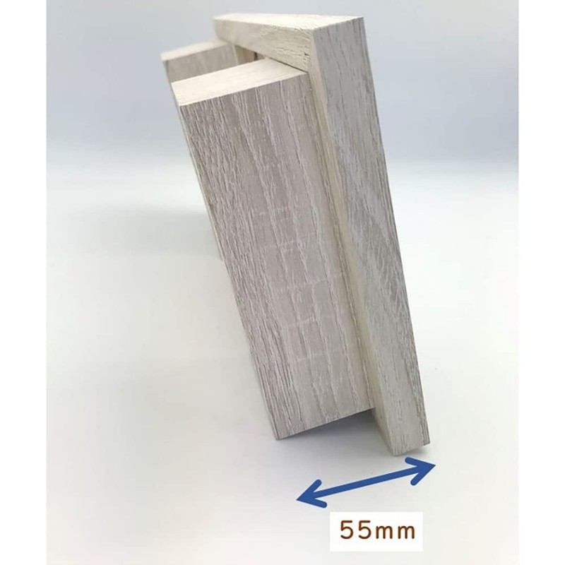 Maruwa Boeki 400893702 Double Box Frame, Vertical Off-White, 10.1 x