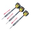 POFET 3PCS Steel Darts Set Tungsten 26g with Aluminum Shafts