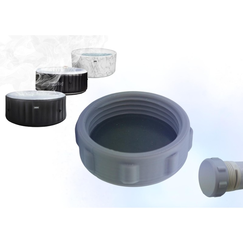 Hot Tub Drainage Cap Compatible with Wave Spa Hose Pipe