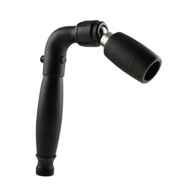 High Sierra Showerheads® - Solid Metal Handheld Shower Head with Trickle Valve - High Flow 2.0 GPM: Oil Rubbed Bronze Finish