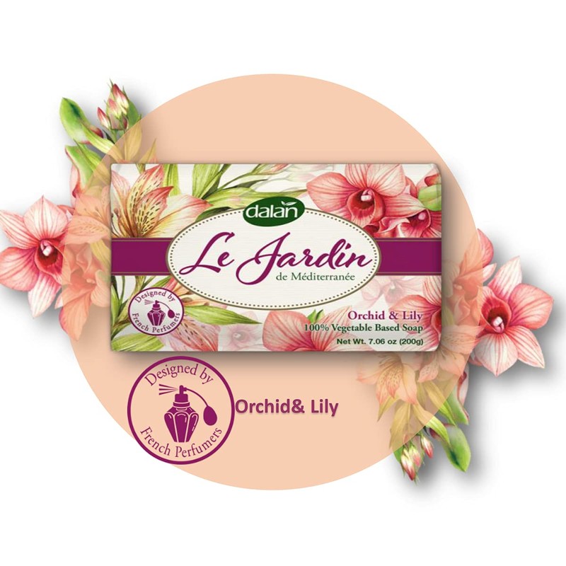 Dalan Le Jardin Soap 200 g (Orchid & Lily, 200
