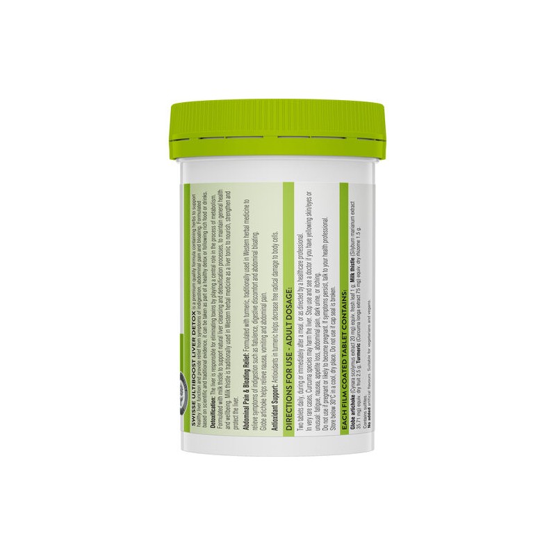 Swisse Ultiboost Liver Detox 120 Tablets