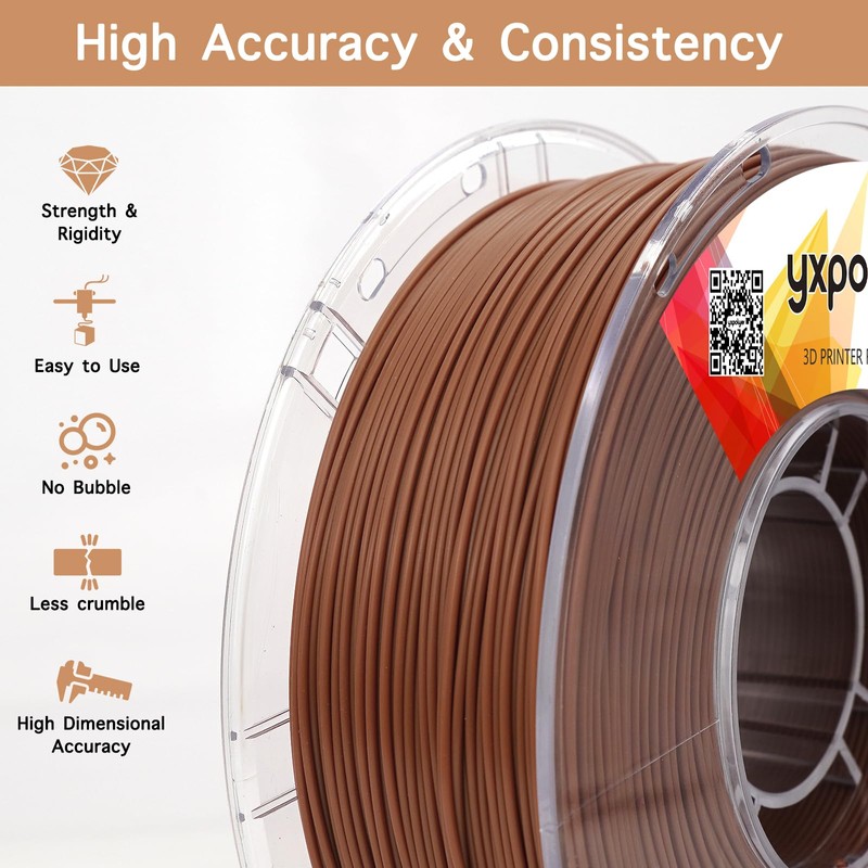 YXPOLYER PLA+ Filament Food Safe PLA Plus Food-Grade 1.75mm 3D