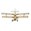 3D Puzzles for Adults, DIY Tiger Moth Bi-Plane Wood Models,