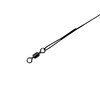 PetrisCatch Set of 10 Steel Leaders with Carabiner for Pike,