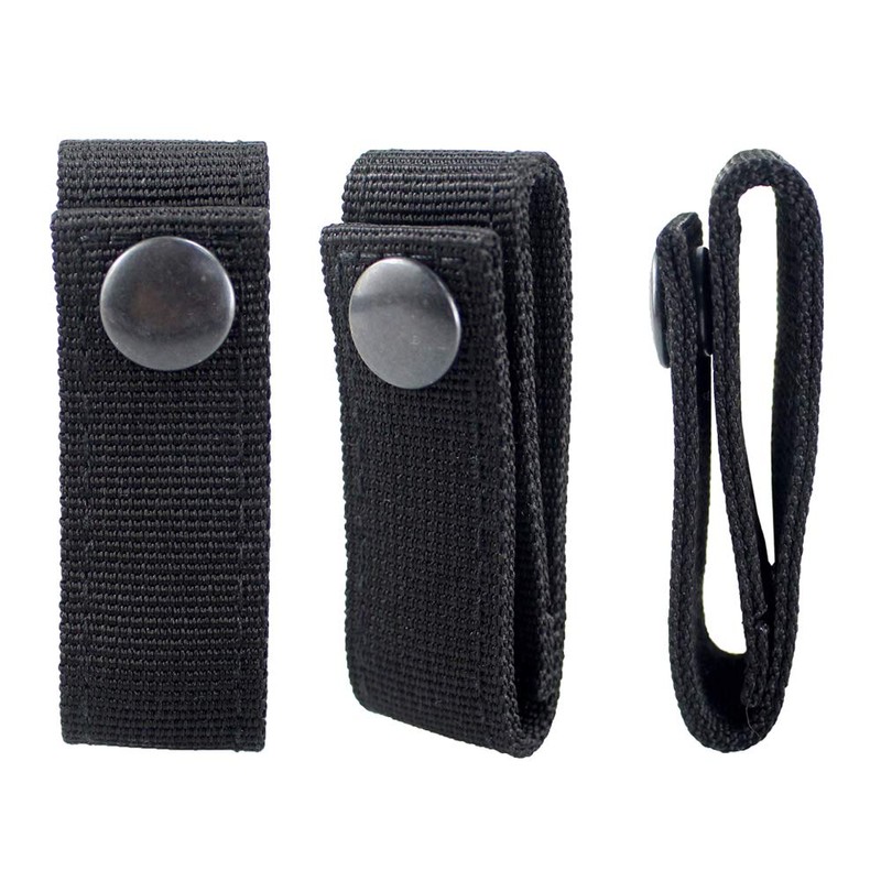 Depring Nylon Handcuff Strap Holder Single Snap Slide-On fits 2.25