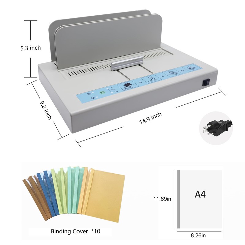 Thermal Binding Machine Book Binder Machine Book Binding Kit 500