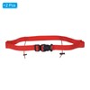 PATIKIL Elastic Triathlon Running Belt, 2 Pack Adjustable Race Number