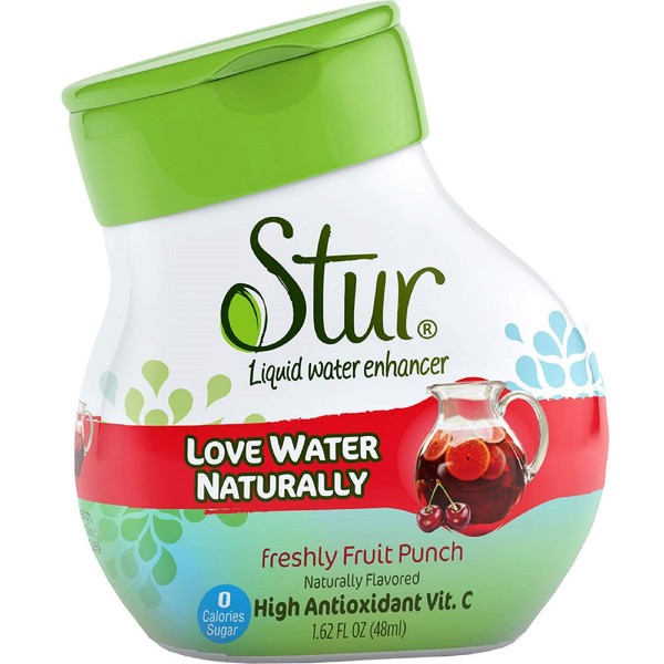Stur Fruit Punch Water Flavor 1.62 Fl Oz