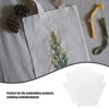 COHEALI Water Soluble Embroidery Stabilizer: 6pcs Stick and Stitch Embroidery