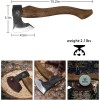 Wicing 15" Hatchet Axe Wood Handle 2Lbs Manganese Chopping Camping