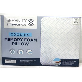 Tempur-Pedic Serenity by Tempur-Pedic Cooling Memory Foam Pillow - Standard 24x16 Inch