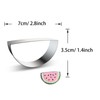 WJSYSHOP Watermelon Shape Cookie Cutter