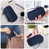 KINMINGZHU Travel Cable Organizer, Electronics Accessories Bag for Charger, Phone,