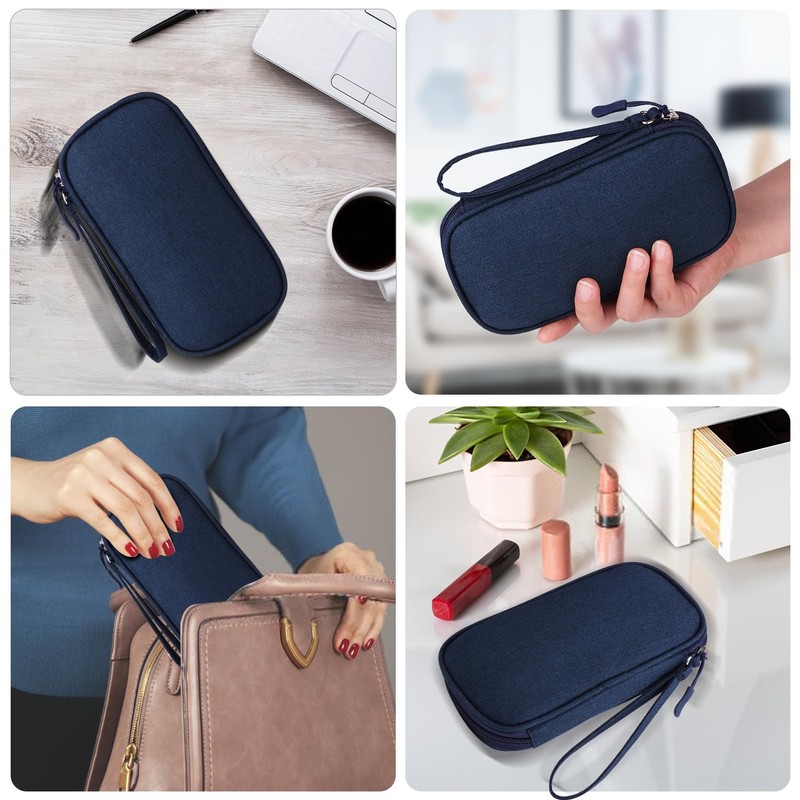 KINMINGZHU Travel Cable Organizer, Electronics Accessories Bag for Charger, Phone,