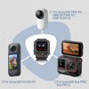 METACUCU 360 GPS Bluetooth Remote Control Compatibility with Insta 360X5/X4/X3/X2/ACE/ACE