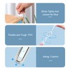 Cabinet Door Bumper, Clear Rubber Door Stopper, Wall Protector, Adhesive