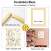 ECOIOU 20 Stretcher Bars 5 Size for Needlepoint Art, DIY