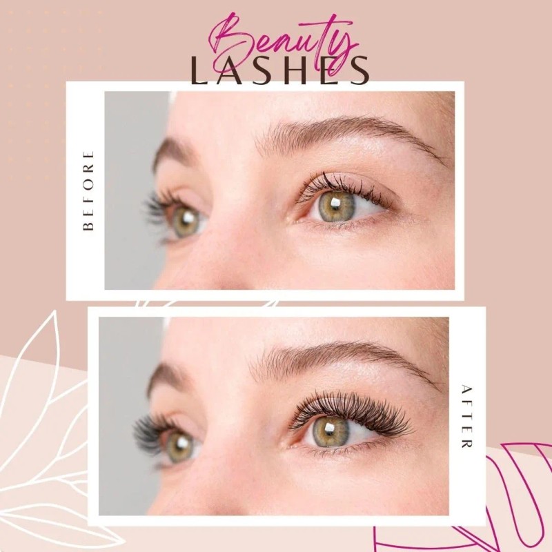 Kit De Extensiones De Pestañas Beauty Lashes By Gentile Stor