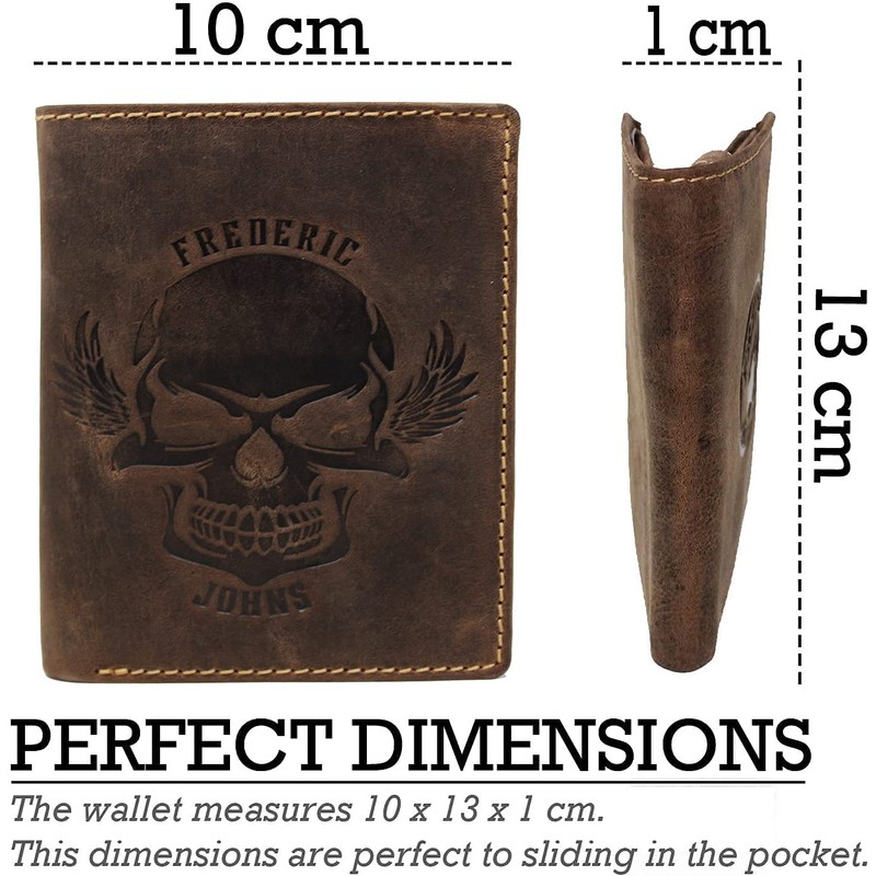 Frédéric & Johns ® - Leather Wallet - Vintage Wallet