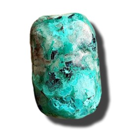 Shattuckite with malachite Tumbled & Hand Polished Natural Healing Crystal Gemstone Specimen Stone - piece #2 shattuckite