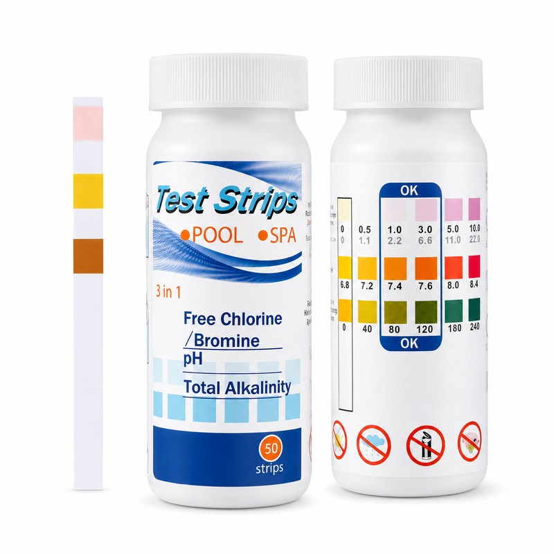 Water Test Strip Kit for Home Water Checks – 100-Count