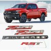 GM Auto Chrome Fender Z71 Rear Tailgate Silverado RST Emblems