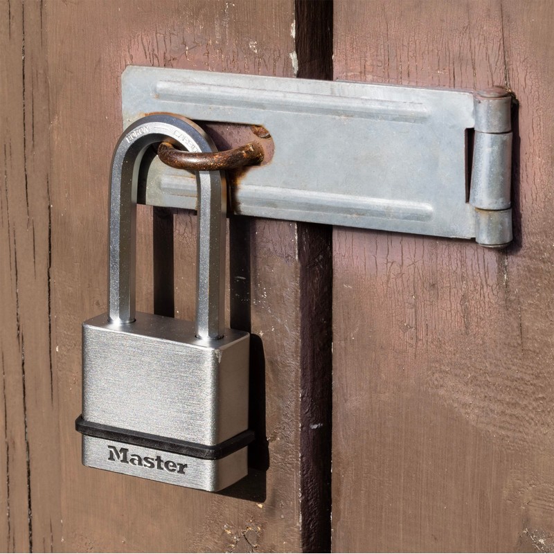Master Lock M530XTLH Magnum Solid Steel Keyed Alike Padlocks, 1-Pack,