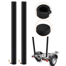 PUMHUBO 36 Inch Boat Trailer Guide Pole Covers - Neoprene Boat Trailer Pads for Guides, Heavy Duty Marine Trailer Guide Covers for Jet Ski Boat Sailboat Trailer