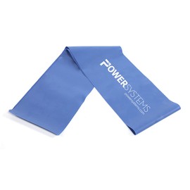Power Systems Flat Band, Bulk Resistance Band, Level: Heavy, Light Blue, 50 Yards x 6 Inches (84776)
